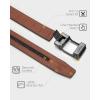 image:imageCHAOREN Click Belts for Men  Mens Ratchet Belt 1 38 for Dress Pants  Perfect Companion to Mens OxfordsUmber