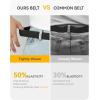 image:imageCHAOREN Mens Belt  Braided Stretch Golf Belt for Men 1 38 Gift for Golf Pants Casual Shorts JeansCasual White