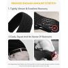 image:imageCHAOREN Mens Belt  Braided Stretch Golf Belt for Men 1 38 Gift for Golf Pants Casual Shorts JeansDark Grey
