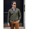 image:imageCHAOREN Mens Belt  Braided Stretch Golf Belt for Men 1 38 Gift for Golf Pants Casual Shorts JeansGreen
