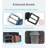 image:imageCHAOREN Mens Belt  Braided Stretch Golf Belt for Men 1 38 Gift for Golf Pants Casual Shorts JeansGun  Blue
