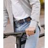 image:imageCHAOREN Mens Belt  Braided Stretch Golf Belt for Men 1 38 Gift for Golf Pants Casual Shorts JeansNavy White