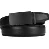 image:imageCHAOREN Mens Belt  Mens Ratchet Belt Leather 1 38 for Dress Pant  Micro Adjustable Belt Fit EverywhereBlack