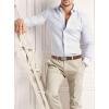 image:imageCHAOREN Mens Belt  Mens Ratchet Belt Leather 1 38 for Dress Pant  Micro Adjustable Belt Fit EverywhereBrown