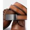 image:imageCHAOREN Mens Belt  Mens Ratchet Belt Leather 1 38 for Dress Pant  Micro Adjustable Belt Fit EverywhereBrown Tan