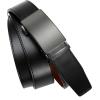 image:imageCHAOREN Mens Belt  Mens Ratchet Belt Leather 1 38 for Dress Pant  Micro Adjustable Belt Fit EverywhereClassic Gun Black