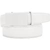 image:imageCHAOREN Mens Belt  Mens Ratchet Belt Leather 1 38 for Dress Pant  Micro Adjustable Belt Fit EverywhereCrisp White