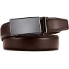 image:imageCHAOREN Mens Belt  Mens Ratchet Belt Leather 1 38 for Dress Pant  Micro Adjustable Belt Fit EverywhereDark Brown