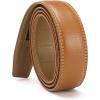 image:imageCHAOREN Mens Belt  Mens Ratchet Belt Leather 1 38 for Dress Pant  Micro Adjustable Belt Fit EverywhereLight Brown