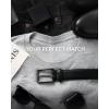 image:imageCHAOREN Mens Belt Leather  1 38 Dress Belts for Men  Considerate Gift for Work Business Casual JeansBlack