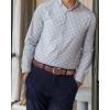 image:imageCHAOREN Mens Belt Leather  1 38 Dress Belts for Men  Considerate Gift for Work Business Casual JeansBrown