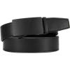 image:imageCHAOREN Mens Belt Leather Ratchet Belt  Customizable Fit Effortless Style 35mmBasic Anodized  Black