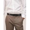 image:imageCHAOREN Mens Belt Leather Ratchet Belt  Customizable Fit Effortless Style 35mmBasic Anodized  Black