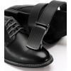 image:imageCHAOREN Mens Belt Leather Ratchet Belt  Customizable Fit Effortless Style 35mmCarbon Fiber Gun  Black