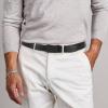 image:imageCHAOREN Mens Belt Leather Ratchet Belt  Customizable Fit Effortless Style 35mmForged Texture  Black