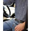 image:imageCHAOREN Mens Belt Leather Ratchet Belt  Customizable Fit Effortless Style 35mmForged Texture Silver  Black