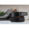 image:imageCHAOREN Mens Belt Leather Ratchet Belt  Customizable Fit Effortless Style 35mmNight  Black