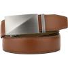 image:imageCHAOREN Mens Belt Leather Ratchet Belt  Customizable Fit Effortless Style 35mmTwill Brushed  Brown Tan