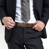 image:imageCHAOREN Mens Belts Leather Gift for Men  Ideal Match for Mens Dress ShoesCognac