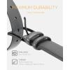 image:imageCHAOREN Mens Belts Leather Gift for Men  Ideal Match for Mens Dress ShoesGrey