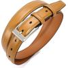 image:imageCHAOREN Mens Belts Leather Gift for Men  Ideal Match for Mens Dress ShoesLight Tan