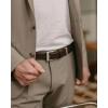 image:imageCHAOREN Mens Belts Leather Gift for Men  Ideal Match for Mens Dress ShoesMahogany