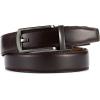 image:imageCHAOREN Mens Dress Belt  Ratchet Belt Leather 1 14 Comfort Click  Perfect Companion to Mens Dress ShoesBurgundy