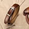 image:imageCHAOREN Mens Dress Belt  Ratchet Belt Leather 1 14 Comfort Click  Perfect Companion to Mens Dress ShoesCognac