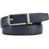 image:imageCHAOREN Mens Dress Belt  Ratchet Belt Leather 1 14 Comfort Click  Perfect Companion to Mens Dress ShoesSilver  Navy Blue