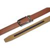 image:imageCHAOREN Mens Dress Belt  Ratchet Belt Leather 1 14 Comfort Click  Perfect Companion to Mens Dress ShoesTan