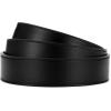 image:imageCHAOREN Ratchet Belt Replacement Strap 1 38 Leather Belt Strap for 40MM Slide Click BuckleEpic  Black