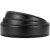 image:imageCHAOREN Ratchet Belt Replacement Strap 1 38 Leather Belt Strap for 40MM Slide Click BuckleGun Black