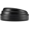 image:imageCHAOREN Ratchet Belt Replacement Strap 1 38 Leather Belt Strap for 40MM Slide Click BuckleLitchi Black