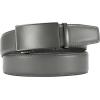 image:imageCHAOREN Ratchet Belt Replacement Strap 1 38 Leather Belt Strap for 40MM Slide Click BuckleSmooth Grey