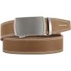 image:imageCHAOREN Ratchet Belt Replacement Strap 1 38 Leather Belt Strap for 40MM Slide Click BuckleTop Full Grain Brown