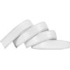 image:imageCHAOREN Ratchet Belt Replacement Strap 1 38 Leather Belt Strap for 40MM Slide Click BuckleWhite