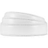 image:imageCHAOREN Ratchet Belt Replacement Strap 1 38 Leather Belt Strap for 40MM Slide Click BuckleWhite