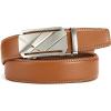 image:imageCHAOREN Ratchet Belts  Leather Belt Men for Jeans Casual Dress 1 38  Micro Adjustable Belt Fit Everywhere