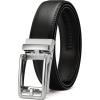 image:imageCHAOREN Click Belts for Men  Mens Ratchet Belt 1 38 for Dress Pants  Perfect Companion to Mens OxfordsSilver  Black