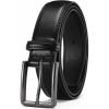 image:imageCHAOREN Mens Belt Leather  1 38 Dress Belts for Men  Considerate Gift for Work Business Casual JeansBlack