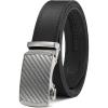 Carbon Fiber Silver / Full Grain Black