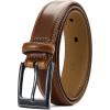 image:imageCHAOREN Mens Belts Leather Gift for Men  Ideal Match for Mens Dress ShoesCognac