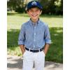 image:imageCHAOREN Elastic Boys Belt  125 Boys Braided Belt for Kids  Youth Stretchy Design for Golf And BaseballBlue