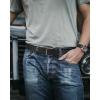 image:imageCHAOREN Full Grain Leather Belt for Men Work Belts for Men Heavy Duty Daily Wear for Jeans PantsBlack