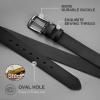 image:imageCHAOREN Full Grain Leather Belt for Men Work Belts for Men Heavy Duty Daily Wear for Jeans PantsCamel