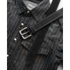 image:imageCHAOREN Full Grain Leather Belt for Men Work Belts for Men Heavy Duty Daily Wear for Jeans PantsClassic Black