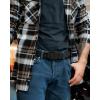 image:imageCHAOREN Full Grain Leather Belt for Men Work Belts for Men Heavy Duty Daily Wear for Jeans PantsVersatile Gun Stitched