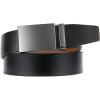 image:imageCHAOREN Italian Ratchet Belt Genuine Leather for Jeans Comfort Casual Belt  No Magnet or Spring Adjustable Trim to Fit