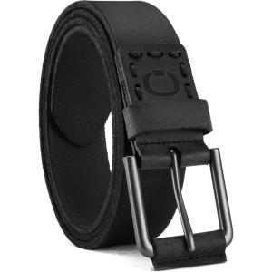image:imageCHAOREN Full Grain Leather Belt for Men Work Belts for Men Heavy Duty Daily Wear for Jeans PantsCasual Black