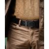 image:imageCHAOREN 15 Mens Belts Leather  Italian Full Grain Leather Belts  Ideal for Casul Jeans amp Work WearBlack